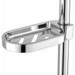 Ersandy - outil de savon de douche, plaque à savon abs porte - savon plateau à clipser rail plat réglable ... Ersandy - outil de savon de douche, plaque à savon abs porte - savon plateau à clipser rail plat réglable ...