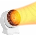 Ersandy - radiateur soufflant, 800w chauffage d'appoint, chauffage �lectrique, chauffage soufflant, protection ...