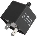 Ersandy - relais de clignotant de moto cf14kt 3 broches 12v relais de clignotant r�glable automobile ...