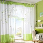Ersandy - rideaux voilages floral voile broderie a pattes panneaux de fentres pour chambre salon dcoration ...