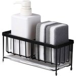 Ersandy - sponge holder cuisine rack sponge holder for sinier kitchen sink organisateur anti - rust singe ...
