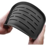 Ersandy - tapis d'�gouttement en silicone - organiseur d'�vier pour �ponges, brosses, savon, tapis sec ...