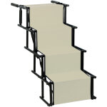 Escalier pour chien - escalier  4 marches pour animaux de compagnie - rampe d'accs amovible et pliable ...