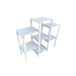 Escalier de fleurs �tag�re de fleurs �tag�re de plantes sur pied �tag�re de plantes debout �tag�re blanche ...