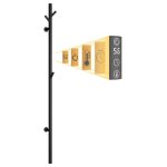 Sèche - serviette Électrique noir, 30 w chauffe - serviettes 1525×65mm wifi intelligent porte - serviettes ... Sèche - serviette Électrique noir, 30 w chauffe - serviettes 1525×65mm wifi intelligent porte - serviettes ...