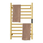 Sche serviettes lectrique radiateur accessoires de salle de bain, minuterie intgre contrle de la ...