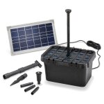 Esotec - kit pompe solaire bassin avec filtre fountain pro 380l - 8w Esotec - kit pompe solaire bassin avec filtre fountain pro 380l - 8w