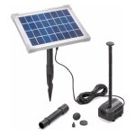 Kit pompe solaire bassin fountain pro 250l - 5w