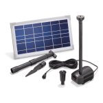 Kit pompe solaire bassin fountain pro 380l - 8w