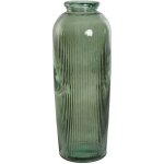 Vase home esprit vert cristal recycl 30 x 30 x 72 cm