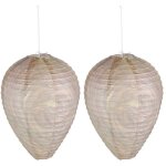 Esschert design - epouvantail nid de gupes factice (lot de 2)