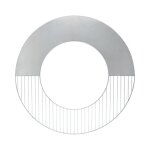 Grille avec plancha pour bbq 62 x 62 cm Grille avec plancha pour bbq 62 x 62 cm