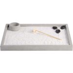 Jardin zen japonais calm rectangulaire