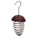 Mangeoire spirale en forme de gland