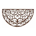 Esschert design - gratte - pieds paillasson grille en fonte demi - cercle