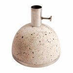 Pied de parasol granit blanc s Pied de parasol granit blanc s