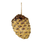 Pomme de pin avec de graines à suspendre Pomme de pin avec de graines à suspendre
