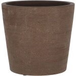 Esschert design - pot de fleur en terre cuite non verni marron 23 cm