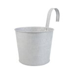 Esschert design - jardinière en zinc patiné pour balcon - pot - livraison gratuite Esschert design - jardinière en zinc patiné pour balcon - pot - livraison gratuite