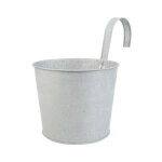 Esschert design - jardini�re en zinc patin� pour balcon - pot - livraison gratuite