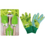 Esschert design - set jardinage enfant 3 pices avec gants