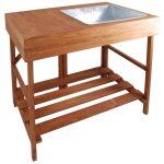 Table � rempoter en bois dur esschert design