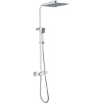 Essebagno - colonne de douche thermostatique quartos 300 chrome