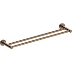 Essebagno - porte serviettes 2 barres luisa cuivre bross�