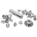 Esselte - rapid lot de 25 oeillets acier diam. 6 rapid