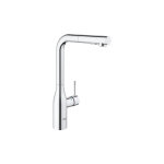 Grohe essence mitigeur vier avec douchette extractible, 2 jets, chrome (g - 30270000)