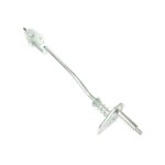 Castelgarden - essieu roue avant tondeuse ggp - 381001223 / 1