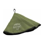 Essuie - main en ponge  authentique  60cm kaki