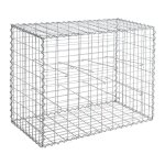 Estexo - gabion � pierres en m�tal galvanis� 100 x 80 x 50 cm