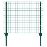 Set de cltures pour volires 16 mm vert clture de jardin fil mtallique 1x10m