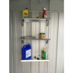 Yardmaster - etagère à 3 niveaux pour abri de jardin métal Yardmaster - etagère à 3 niveaux pour abri de jardin métal