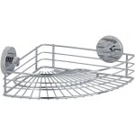Etagre d'angle de douche murale bari wenko fixation vaccum - loc sans perage, repositionnable, charge ...