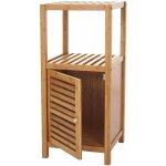 D�coshop26 - etag�re armoire meuble pour salle de bain en bambou 80x36x34cm sdb04021