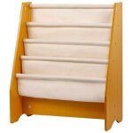 �tag�re biblioth�que enfant montessori 4 niveaux en bois et tissu