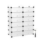 Songmics - tagère à chaussures, boîte à chaussures, modulable, rangement chaussures, chaque casier 40 ... Songmics - tagère à chaussures, boîte à chaussures, modulable, rangement chaussures, chaque casier 40 ...
