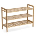 Zeller - tag�re � chaussures en bambou, 70 x 26 x 50 cm