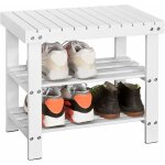 Sobuy - etagre  chaussures, banquette en bambou haute de gamme, rangement chaussure / salle de bain, ...