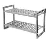 Etag�re dessous d'�vier extensible wigan grise