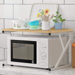Tagre  deux niveaux pour four  micro - ondes, tagre de cuisine, tagre de comptoir, organisateur, ...