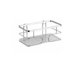 Etagre douche murale, panier de douche mural, premium, acier inox, 24x10x13, 5 cm, brillant - wenko