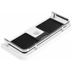 �tag�re de douche sans per�age pour rail de douche, �tag�re de tringle de douche r�glable, organisateur ...
