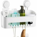 Etagère de douche ventouse serviteur de douche sans perçage ventouse panier de douche amovible pour salle ... Etagère de douche ventouse serviteur de douche sans perçage ventouse panier de douche amovible pour salle ...