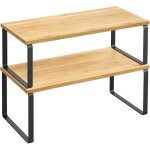 �tag�re � �pices, lot de 2, organisateur de placard, �tag�re de rangement de cuisine extensible, porte ...