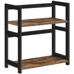 �tag�re � �pices �tag�re de rangement � 2 niveaux organisateur de bureau cadre en bambou pour cuisine ...