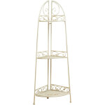 Biscottini - etagere en fer forg� pour balcon support pour plantes pr�sentoir pour pot de fleurs �tag�re ...