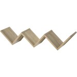 Mh - etag�re flottante mijas aspect ch�ne